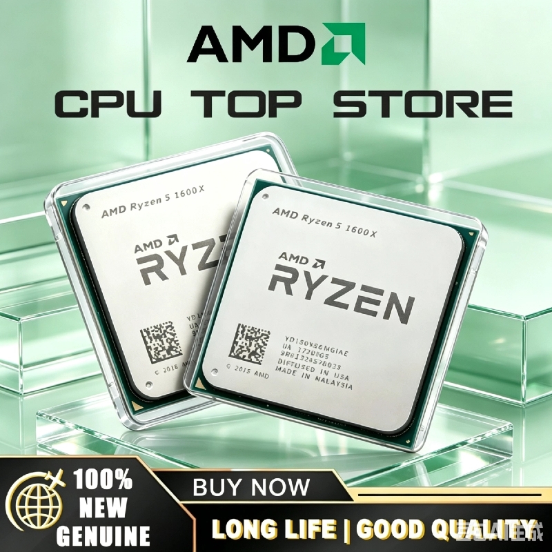 Amd Cpu Ryzen 5 - AMD Ryzen 5 1600X Brandneuer Original