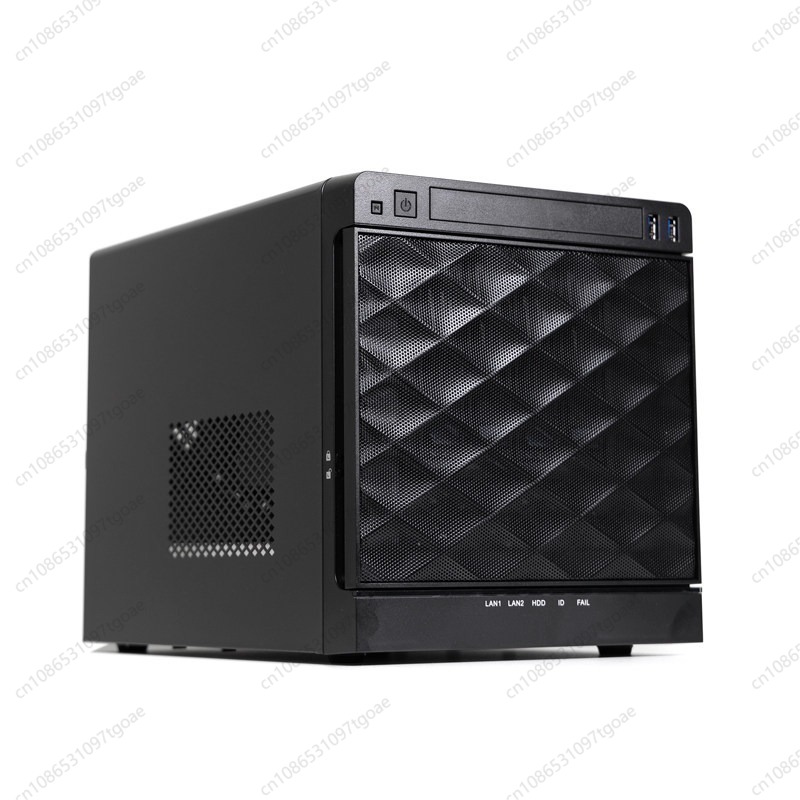 Case Mesh Panel - Mini ITX NAS Server Gehäuse Multi-Festplatten-Bay