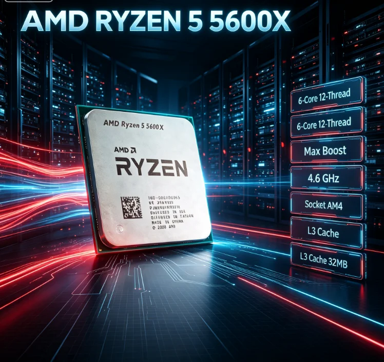 Amd Cpu Ryzen 5 - AMD Ryzen 5 5600X Freigeschalteter Desktop-Prozessor