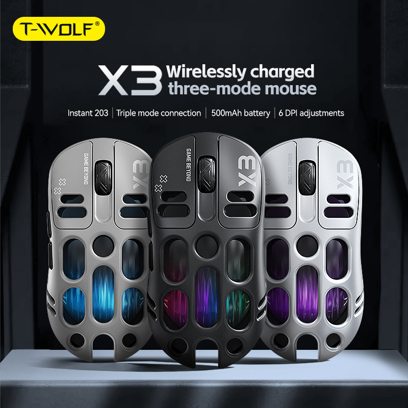 Gaming Accessories To Sell - Meistverkaufte T-WOLF X3 Tri-Mode Gaming-Maus mit
