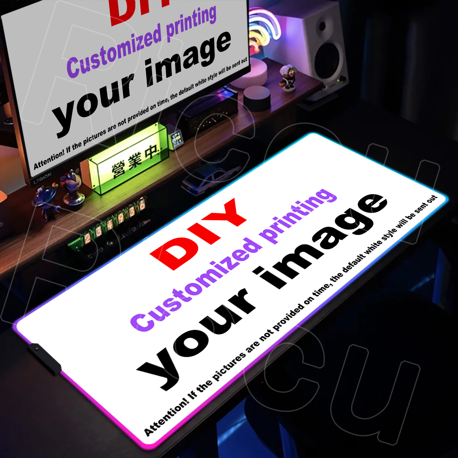 Gaming Accessories Hd Images - RGB HD-Druck DIY personalisiertes Mauspad mit