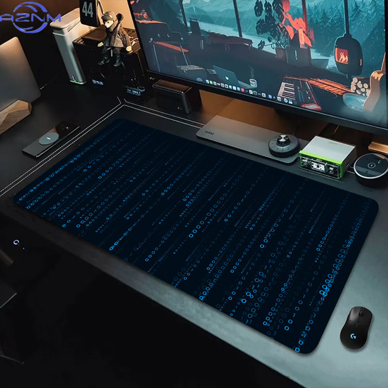 Gaming Accessories To Sell - Bestseller 1 Stück Matrix-Binärcode-Mausmatte Schreibtischunterlage mit