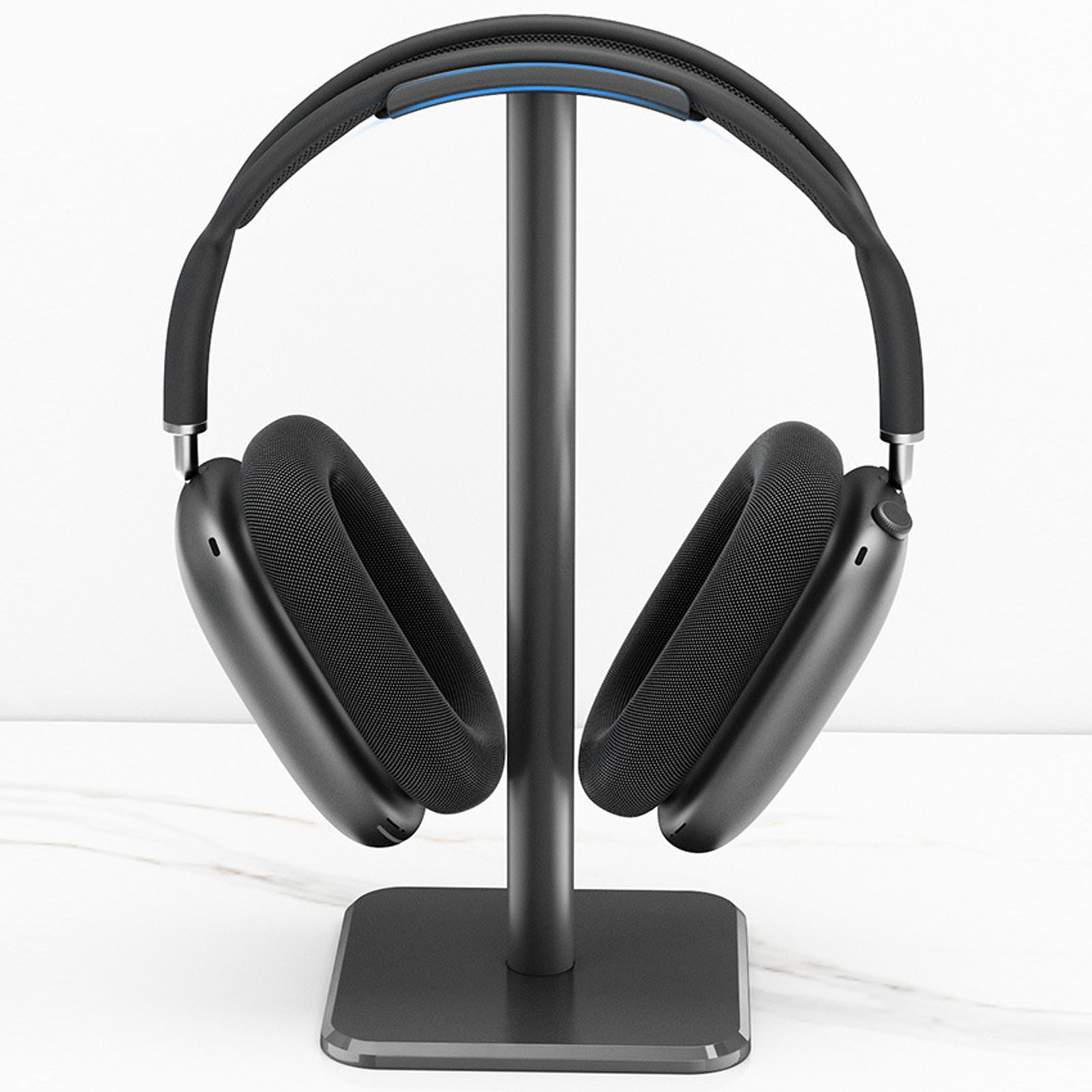 Gaming Accessories For Setup - Kopfhörerständer, abgerundete Ecke, rutschfeste Basis, TPU-Tablett,