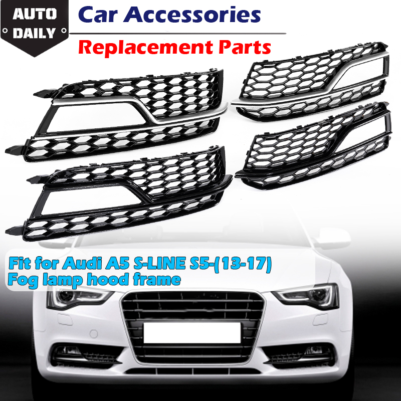 Case Mesh Panel - Nebelscheinwerferrahmen Grill Mesh Shell Lünette glänzend