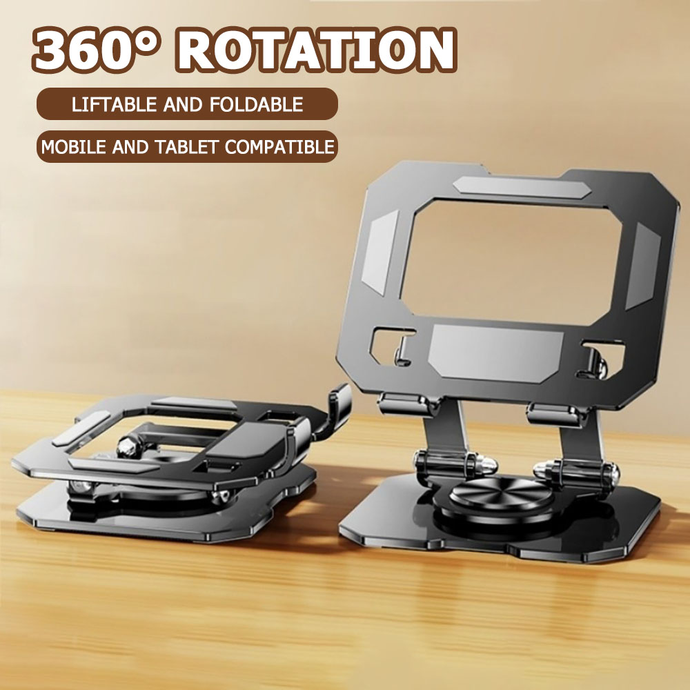 Desk Corner Mat - 360° Drehbarer Tablet- und Handyständer Verstellbarer