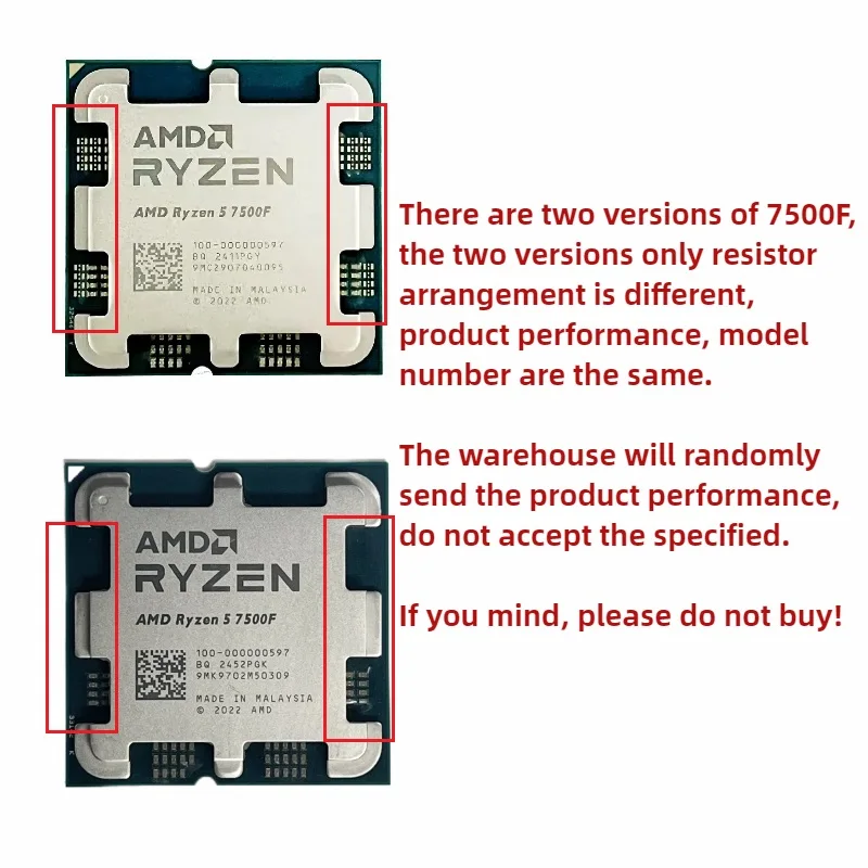 AMD Ryzen 5 7500F 3,7GHz 6-Ker – Amd Cpu Ryzen 5 Bewertung und Preis