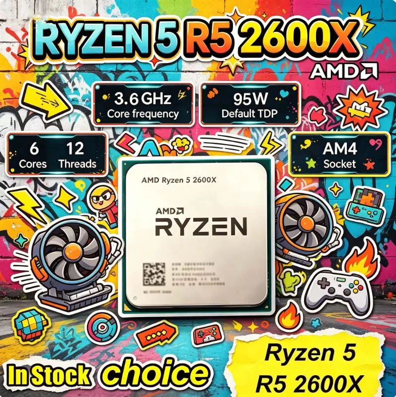 AMD Ryzen 5 2600X AM4 CPU Proz – Amd Cpu Ryzen 5 Bewertung und Preis