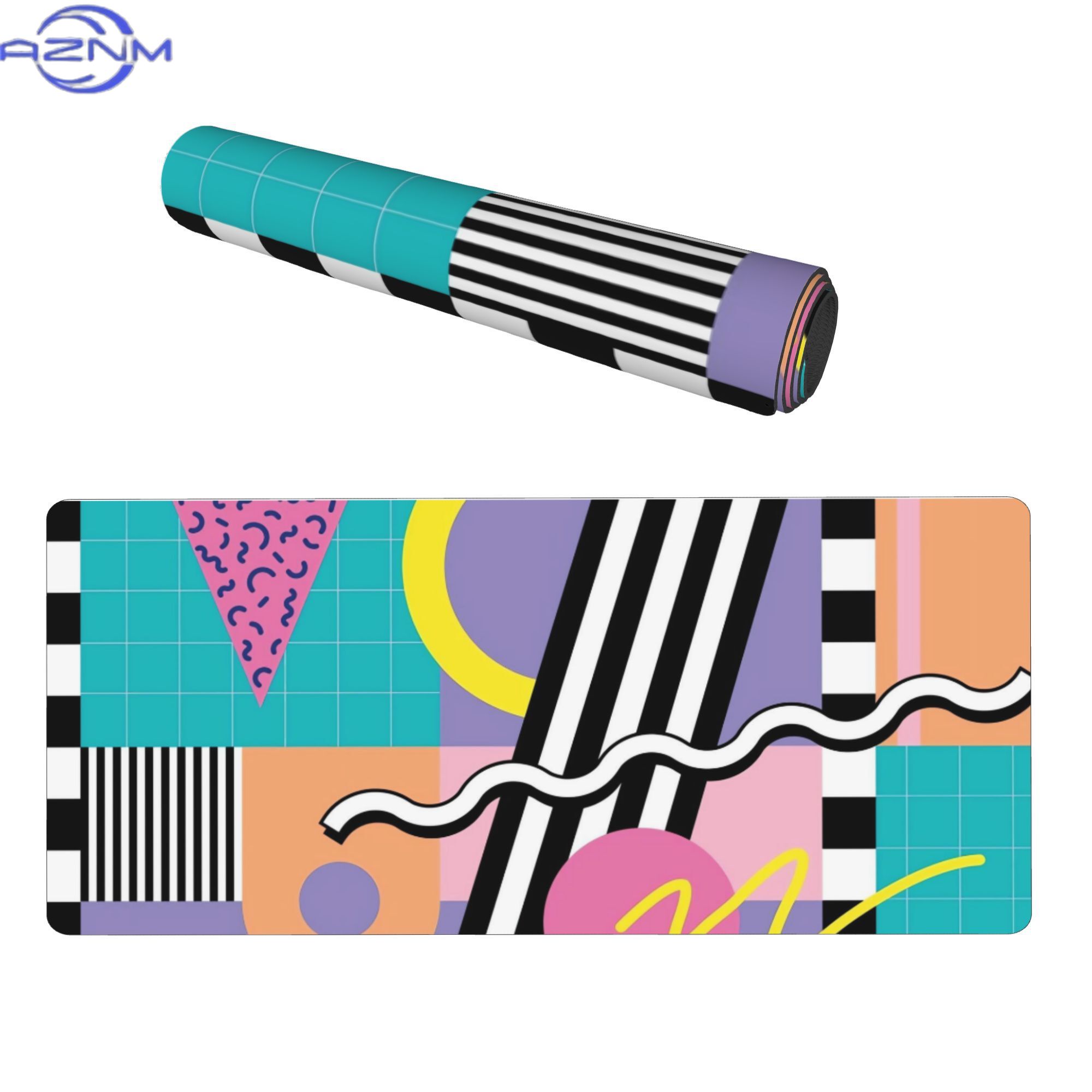 Memphis Pattern 91 Schreibtisc – Desk Corner Mat Bewertung und Preis