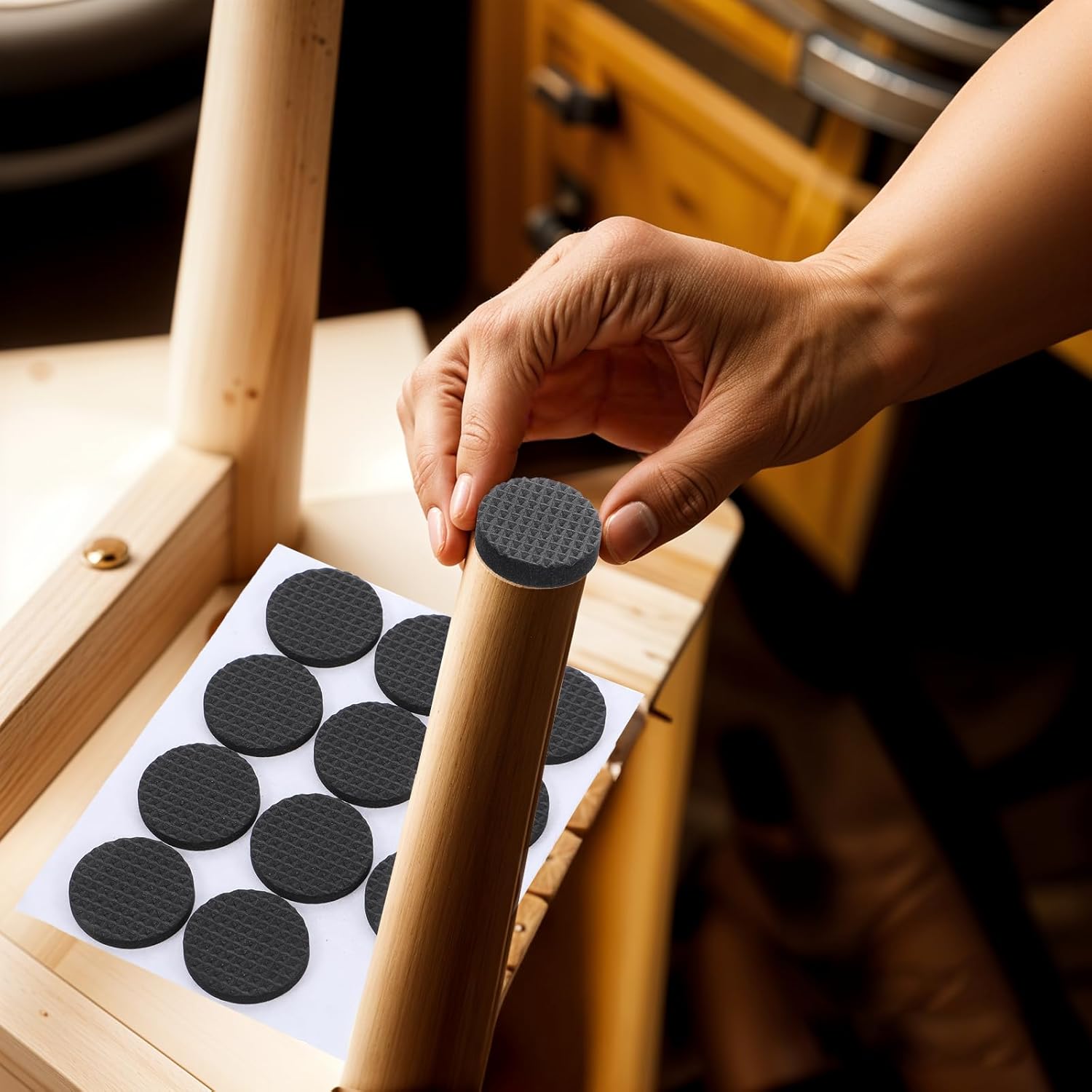 Rutschfeste, selbstklebende EV – Desk Corner Mat Bewertung und Preis