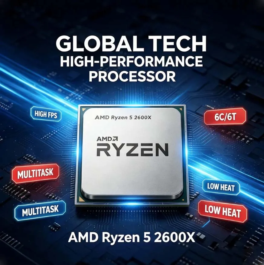 AMD Ryzen 5 2600X 6-Kern 12-Th – Amd Cpu Ryzen 5 Bewertung und Preis