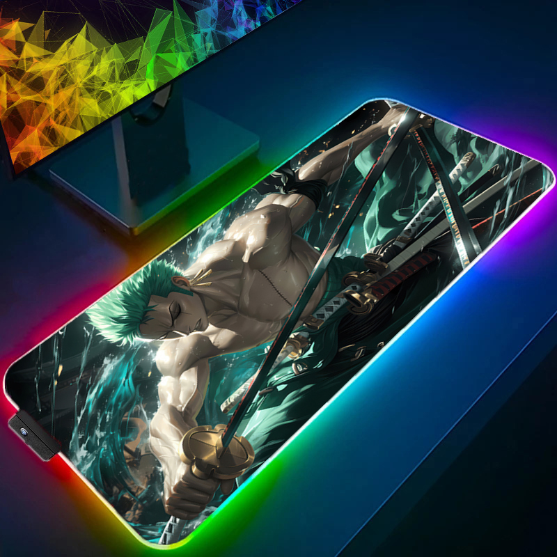 ONE PIECE Zoro Mauspad RGB Gam – Gaming Accessories For Setup Bewertung und Preis