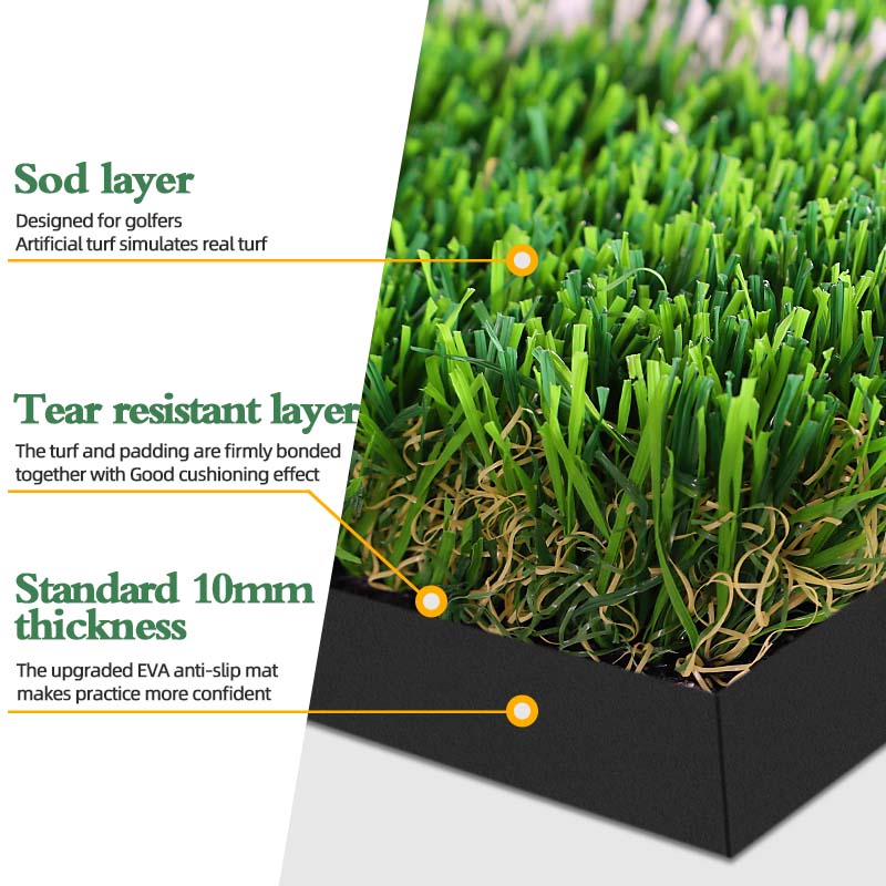 Premium Dual-Turf Golfmatte: V – Desk Corner Mat Bewertung und Preis