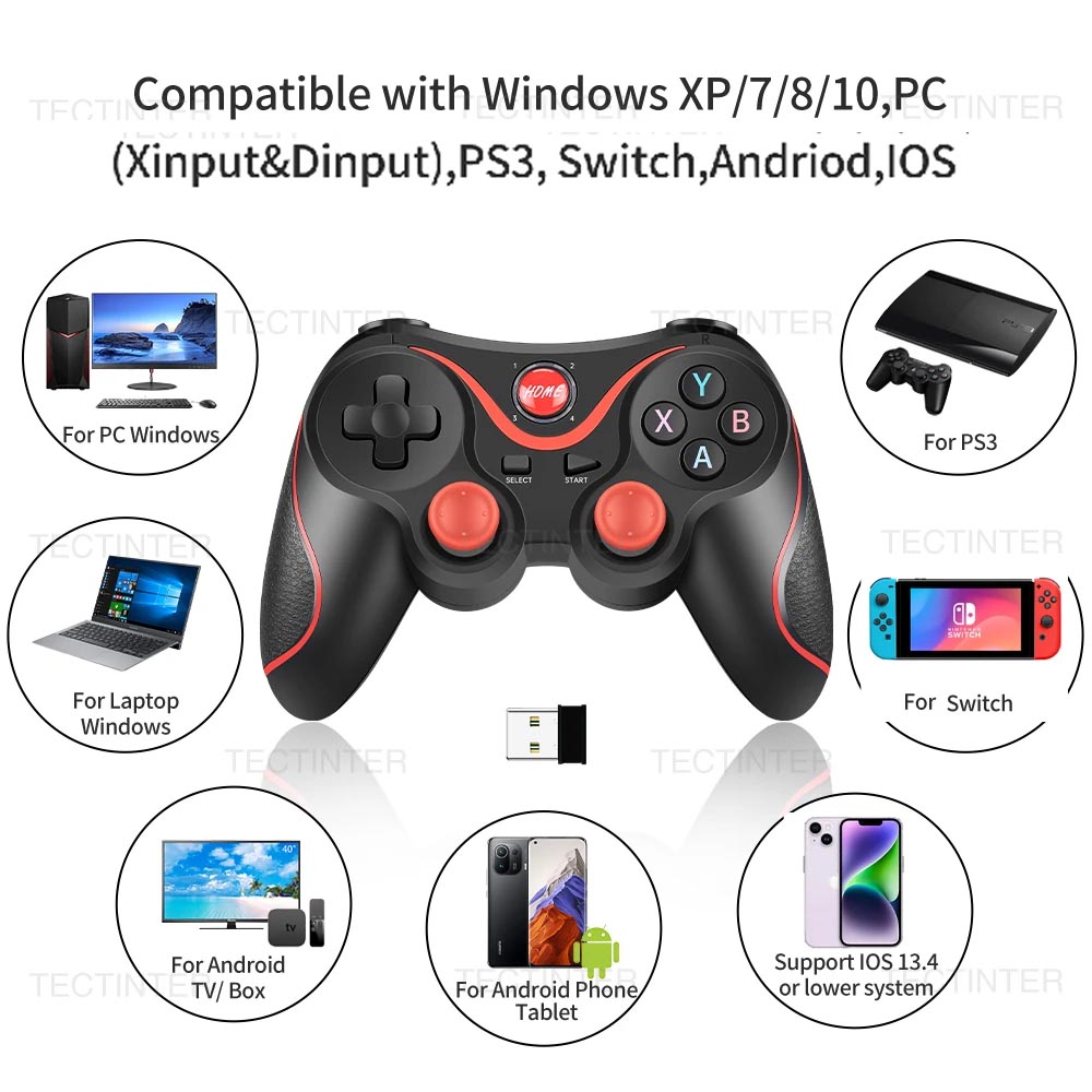 Terios T3 X3 Wireless Joystick – Gaming Accessories Phone Bewertung und Preis