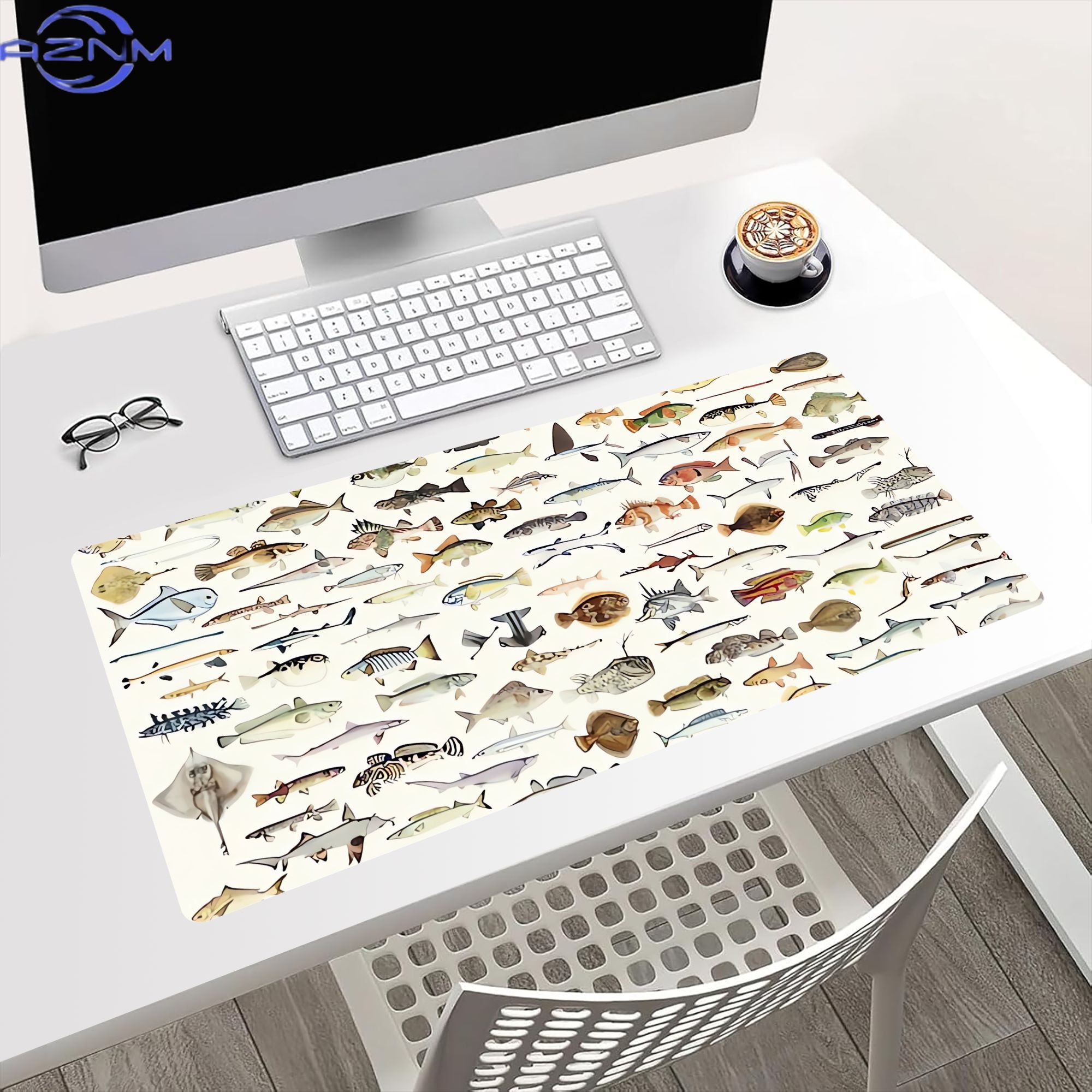 Fisch-Schreibtischmatte für St – Desk Corner Mat Bewertung und Preis
