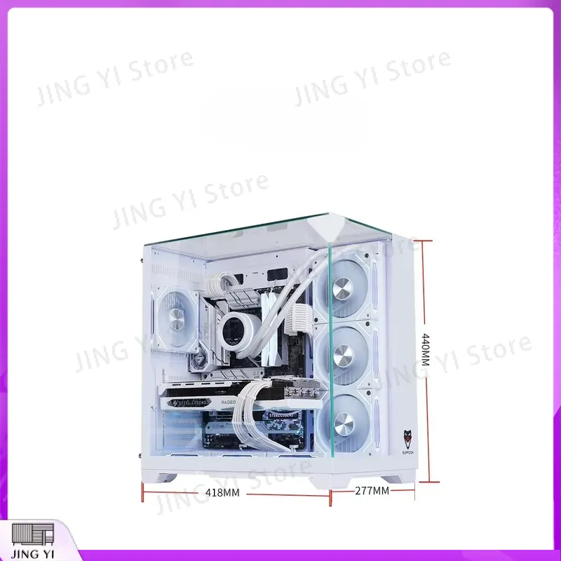 Full-Tower ATX Gaming PC-Gehäu – Case Mesh Panel Bewertung und Preis