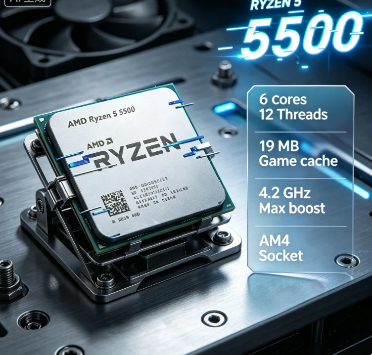 AMD Ryzen 5 5500 Studio Multi- – Amd Cpu Ryzen 5 Bewertung und Preis